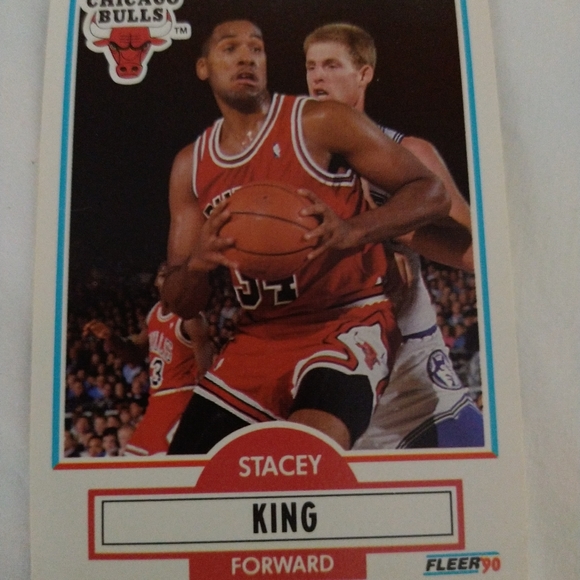 Stacey King basketball ERROR CARD - Picture 6 of 7